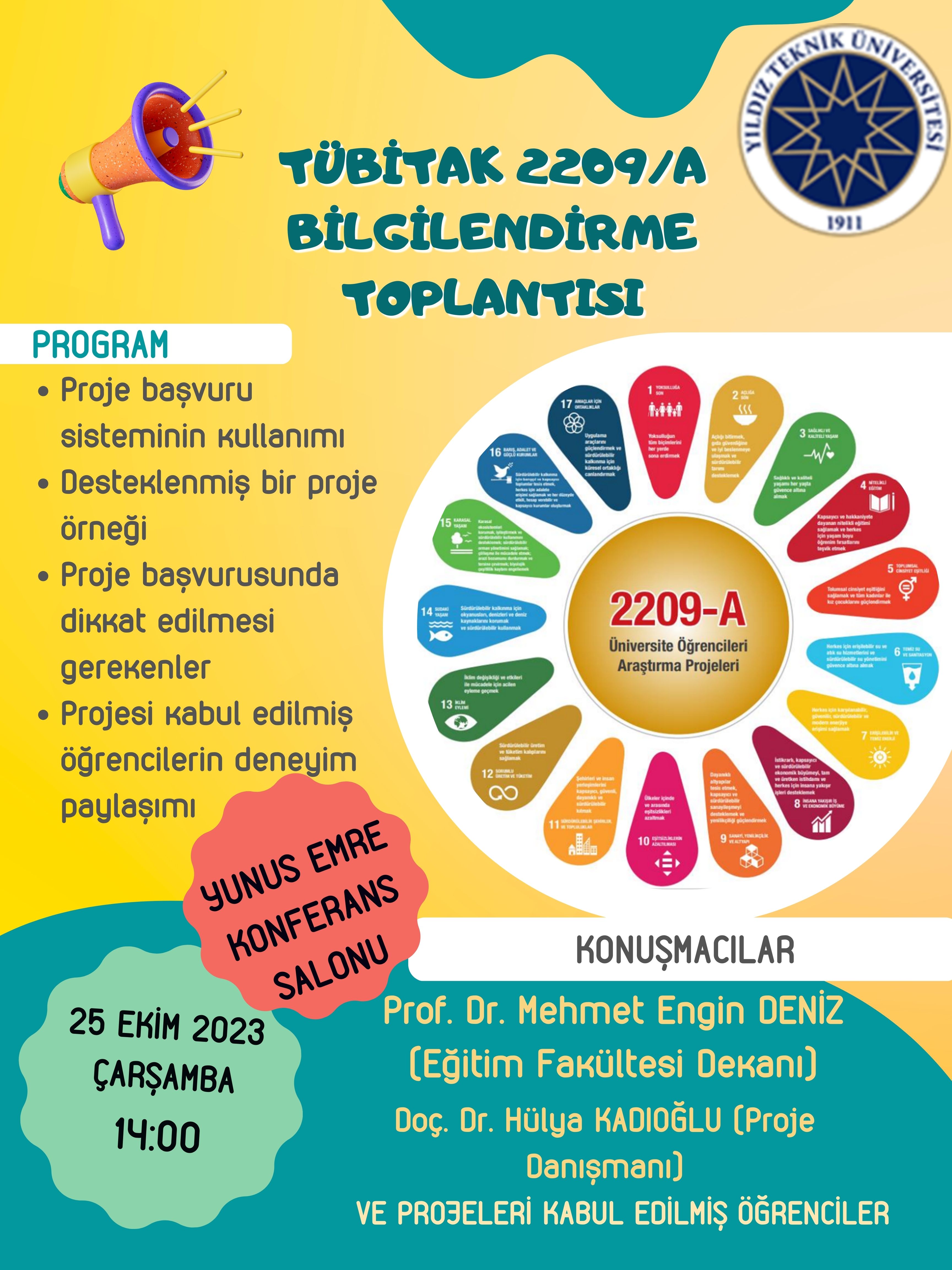 TÜBİTAK 2209/A Bilgilendirme Toplantısı